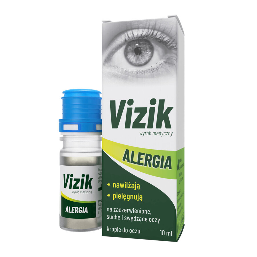Buy Vizik Allergy Red Dry and Itchy Eyes Eye Drops 10ml Vizik Allergy Red Dry and Itchy Eyes Eye Drops 10ml