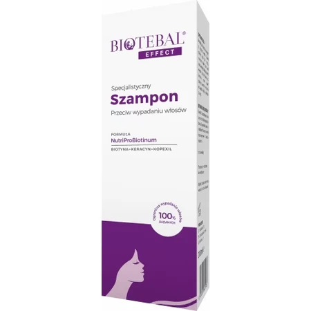 Biotebal Effect, gespecialiseerde shampoo tegen haaruitval, 200 ml