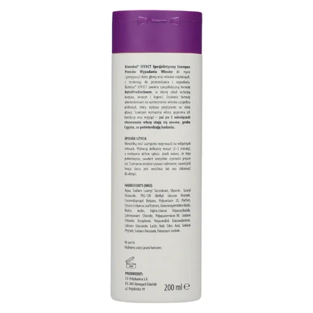Biotebal Effect, gespecialiseerde shampoo tegen haaruitval, 200 ml