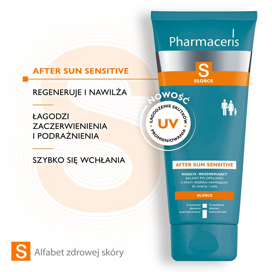 Pharmaceris S, Soothing and regenerating after-beach lotion, 200 ml