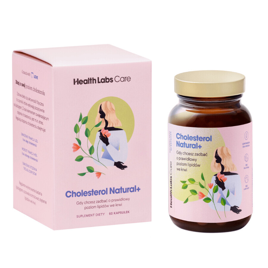 Buy Health Labs Cholesterol Natural+, 60 capsules Health Labs Cholesterol Natural+, 60 capsules