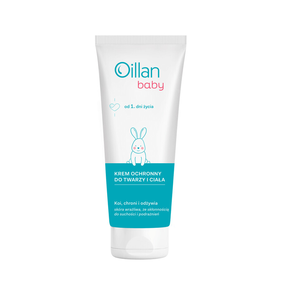 Buy Oillan Baby, Protective face and body cream, from the first day of life, 75 ml Oillan Baby, Protective face and body cream, from the first day of life, 75 ml