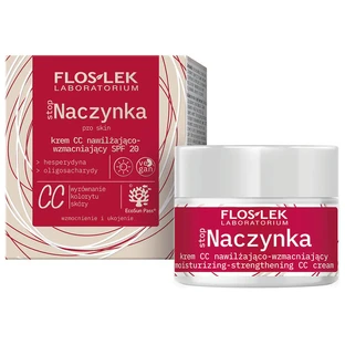 Flos-Lek Stopaczynka, crema CC hidratante y fortalecedora, FPS 20, 50 ml