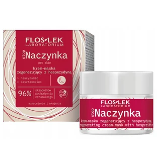 Flos-Lek Stopaczynka, Regenerating cream-mask, with hespedrin, for the night, 50 ml