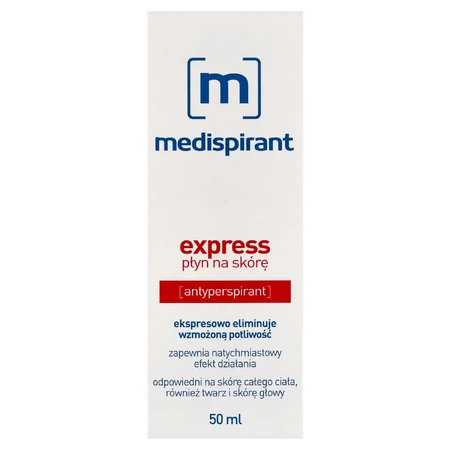 Medispirant Express Pyn na skór, 50 ml - Dugi termin wanoci!