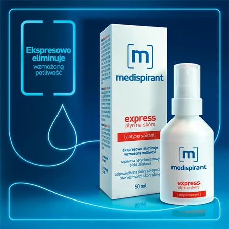 Medispirant Express Pyn na skór, 50 ml - Dugi termin wanoci!