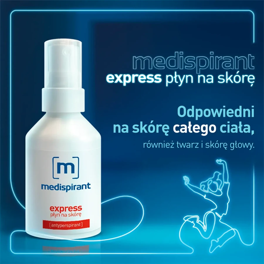 Medispirant Express Pyn na skór, 50 ml - Dugi termin wanoci!