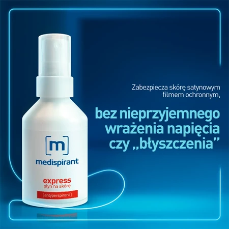 Medispirant Express Pyn na skór, 50 ml - Dugi termin wanoci!