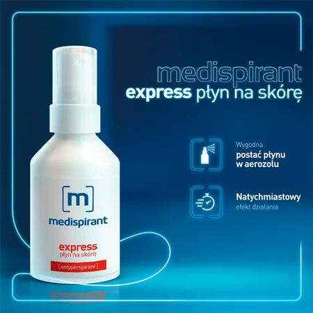 Medispirant Express Pyn na skór, 50 ml - Dugi termin wanoci!