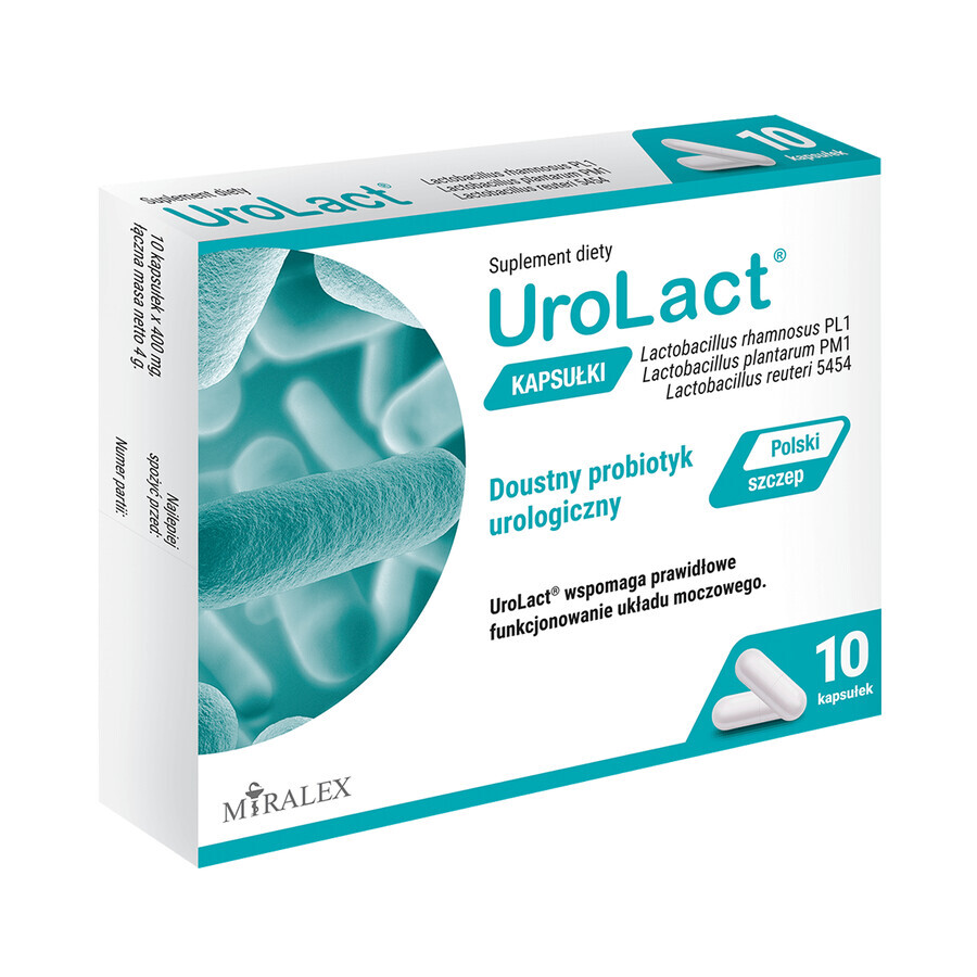 Buy UroLact, 10 capsules UroLact, 10 capsules
