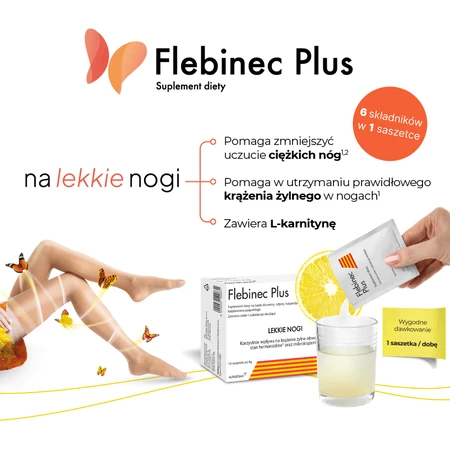 Flebinec Plus, 14 sobres
