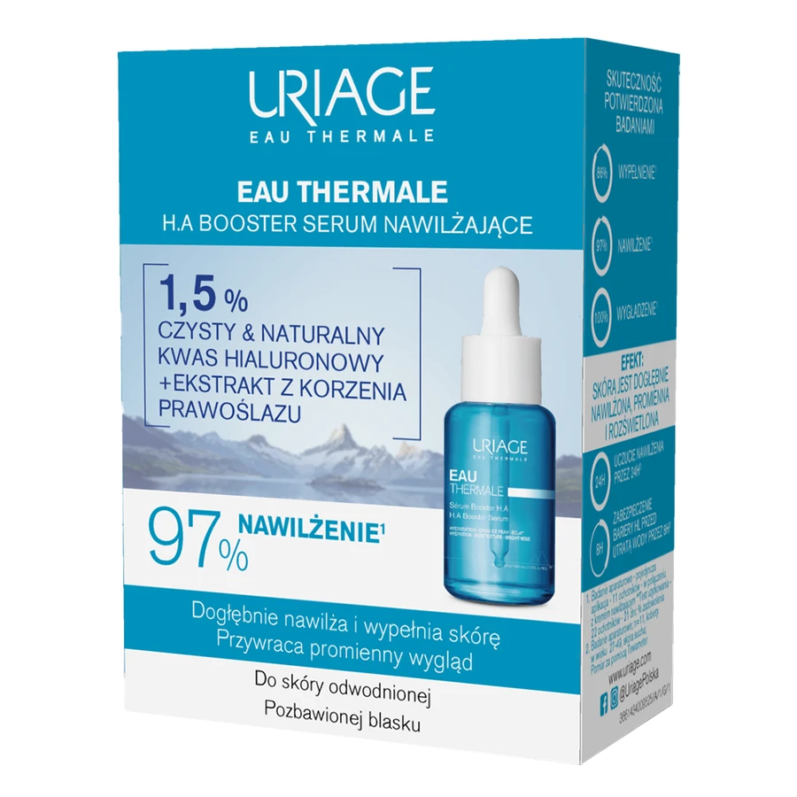 Uraige Eau Thermale, Sérum hydratant HA Booster, 30 ml