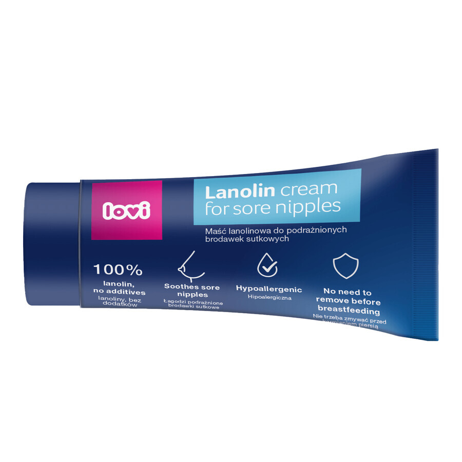 Buy Lovi, lanolin ointment for irritated nipples, 37 g Lovi, lanolin ointment for irritated nipples, 37 g