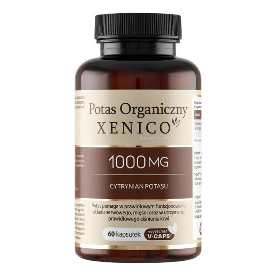 Potassio Organico di Alta Qualità, 60 capsule