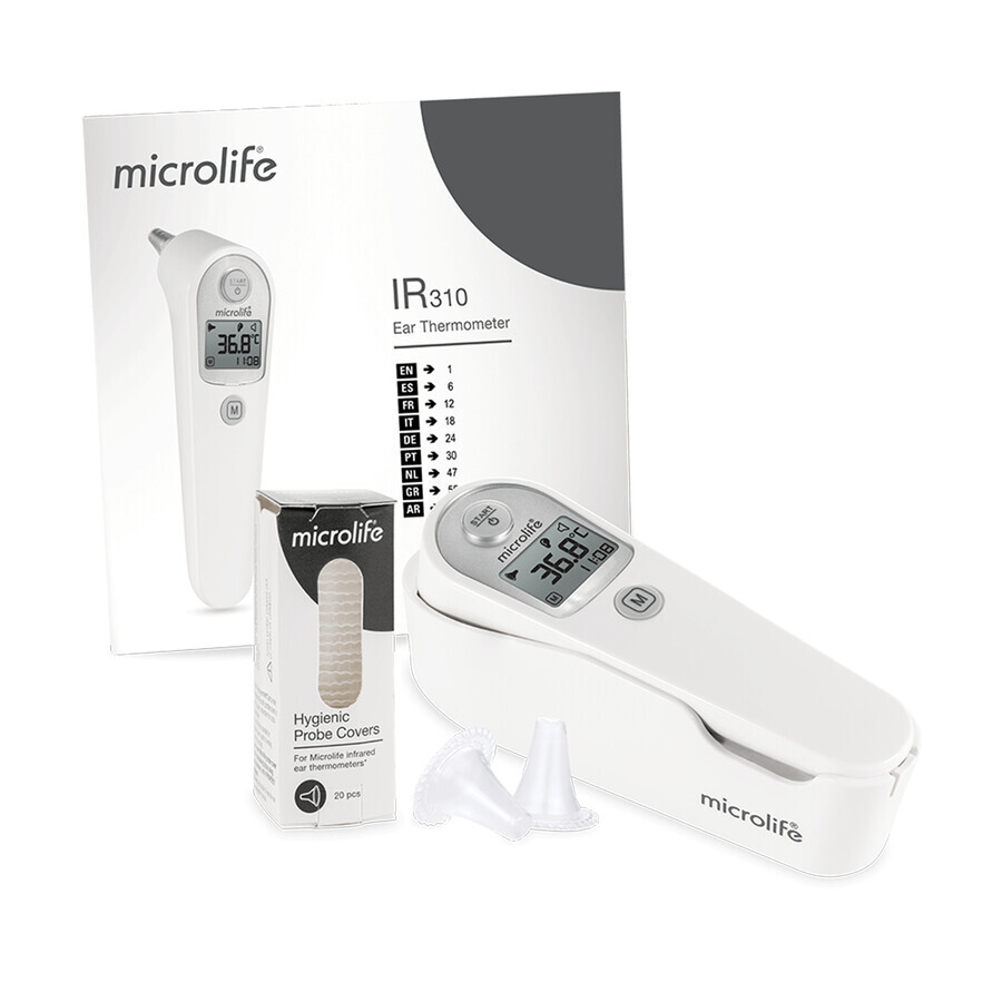 Cumpără Microlife IR 310, termometru cu infraroșu pentru ureche Microlife IR 310, termometru cu infraroșu pentru ureche
