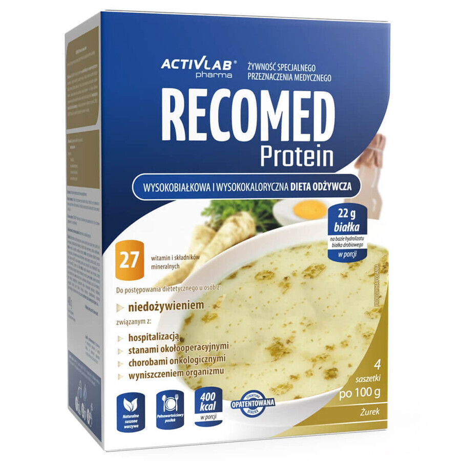 Acquista RecoMed Proteina Zuppa, 4 bustine RecoMed Proteina Zuppa, 4 bustine