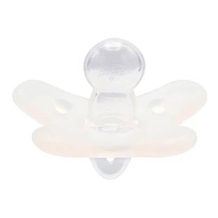 Canpol Silikon Schnuller, symmetrisch für Babys 0-6 Monate, 24er Packung, Farbe: Weiß
