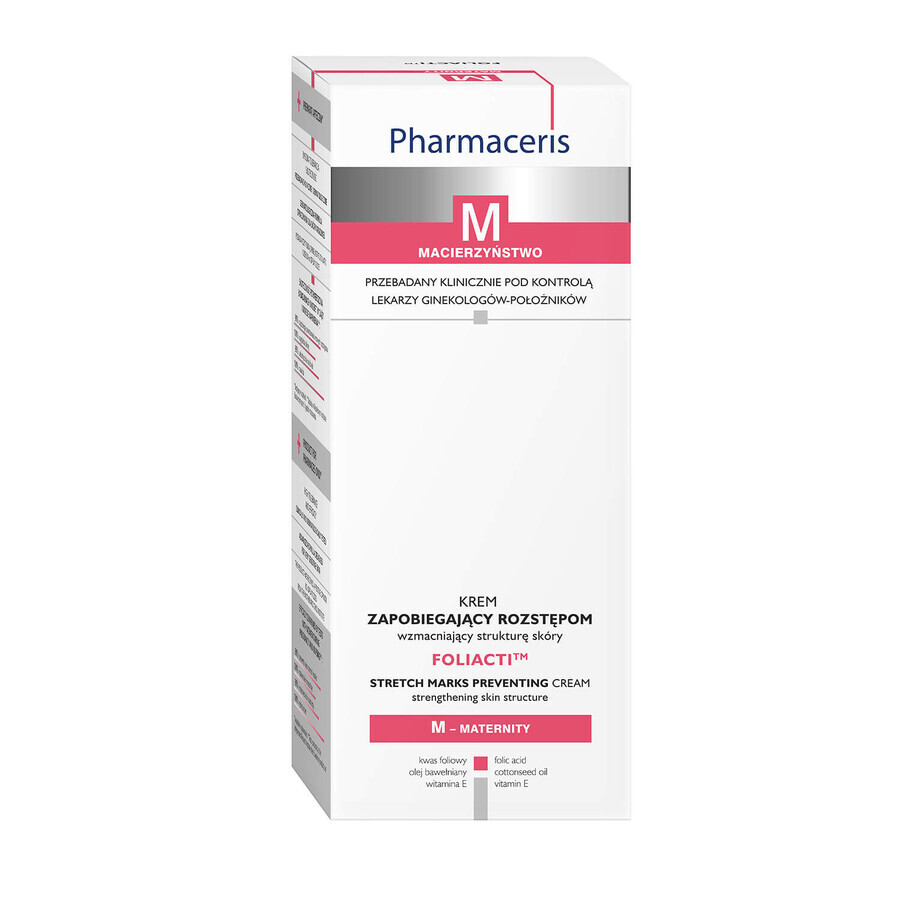 Comprar Pharmaceris M Foliacti, Crema antiestrías para reforzar la estructura de la piel, 150 ml Pharmaceris M Foliacti, Crema antiestrías para reforzar la estructura de la piel, 150 ml