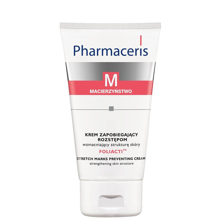Pharmaceris M Foliacti, Crema antiestrías para reforzar la estructura de la piel, 150 ml Pharmaceris M Foliacti, Crema antiestrías para reforzar la estructura de la piel, 150 ml