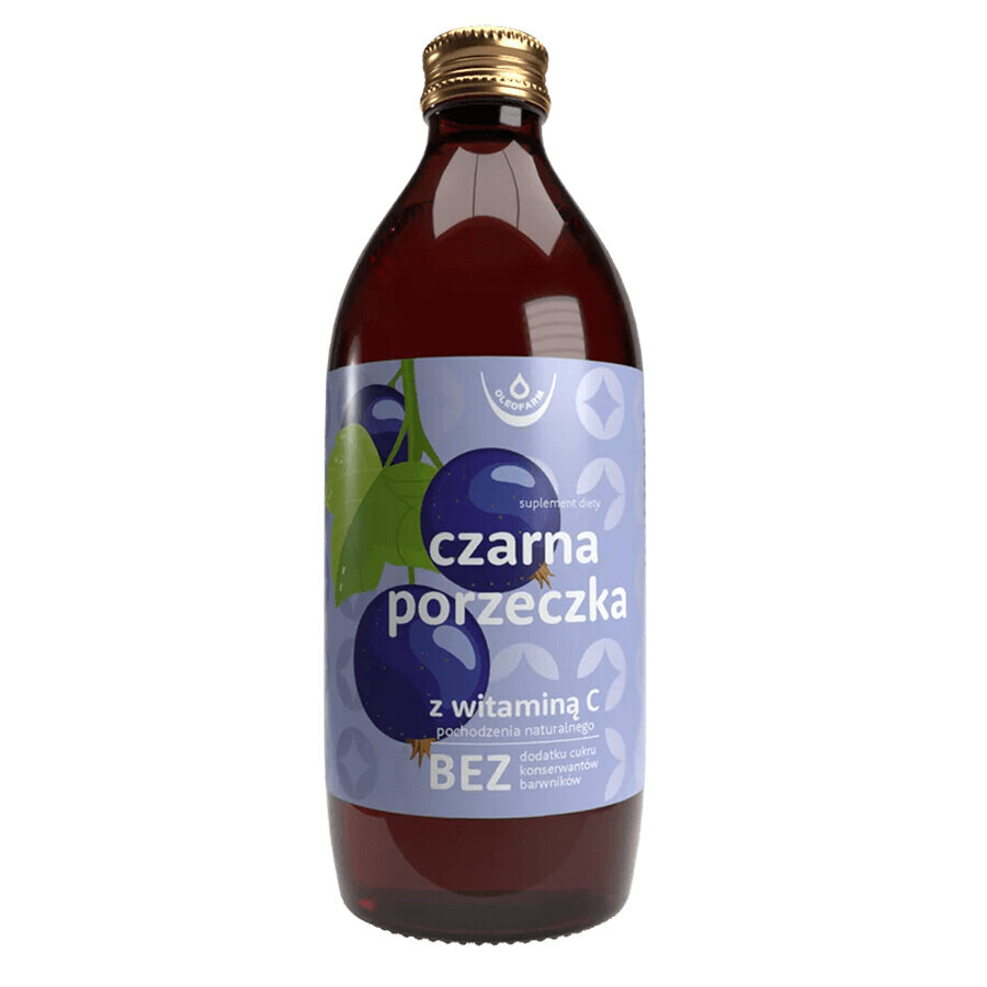 Cumpără Oleofarm Coacăz negru cu vitamina C, 500 ml Oleofarm Coacăz negru cu vitamina C, 500 ml