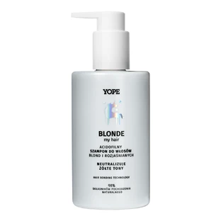 Yope Blonde My Hair, shampoo voor blond en geblondeerd haar, 300 ml