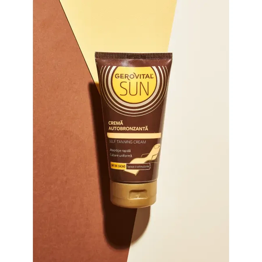 Gerovital Sun Crema autobronceadora, 150 ml