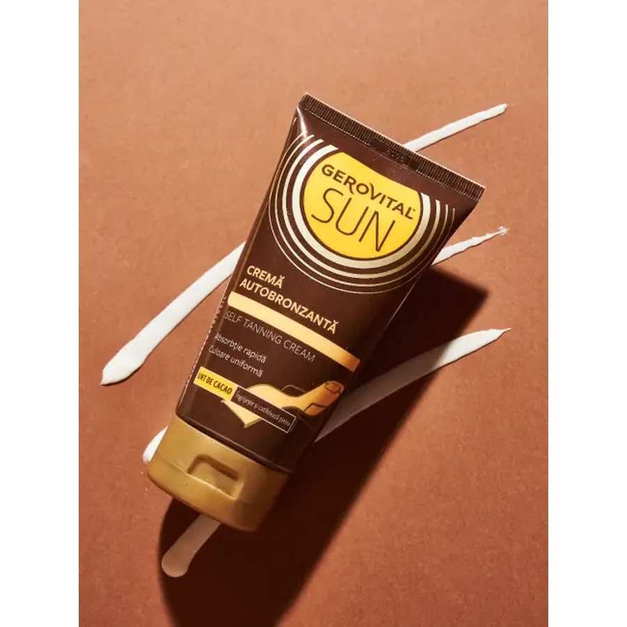 Gerovital Sun Crema autobronceadora, 150 ml