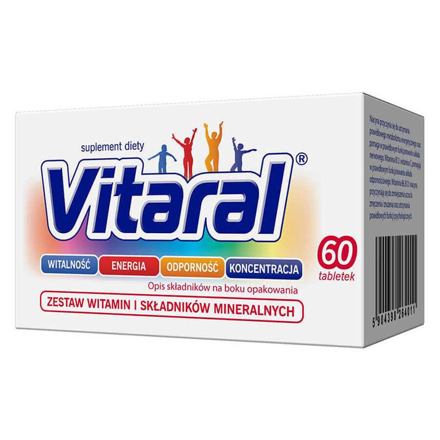 Vitaral, 60 compresse DATA BREVE