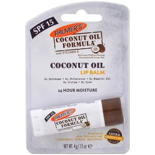 Baume à lèvres hydratant à l'huile de coco SPF 15, 4 g, Palmer's