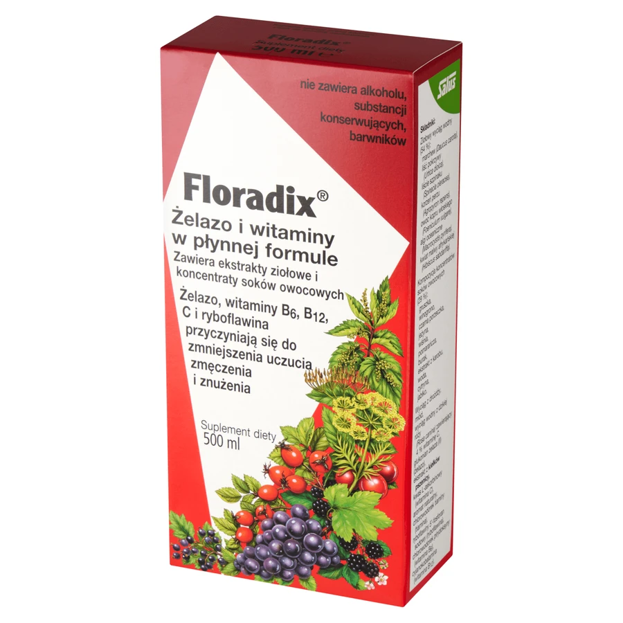 Floradix IJzer &amp; Vitaminen, 500 ml VERONTREINIGDE VERPAKKING