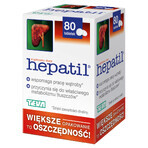 Hepatil, 80 comprimate AMBALAJ DEFECTAT Hepatil, 80 comprimate AMBALAJ DEFECTAT