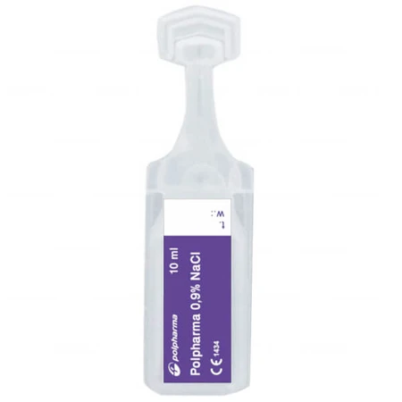 Polpharma 0,9% NaCl, Natriumchloridlösung, 10 ml x 100 Ampullen ZERSTÖRTE VERPACKUNG