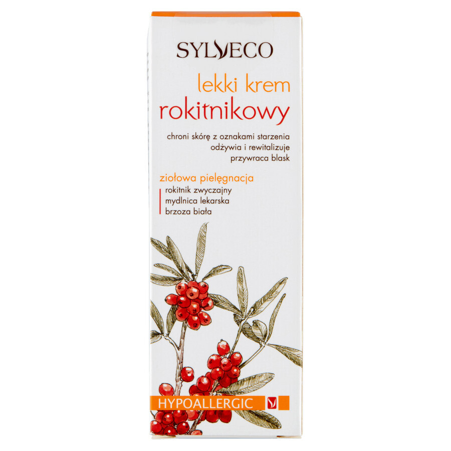 Sylveco Light Sea Buckthorn Face Cream 50 ml SHORT DATE Sylveco Light Sea Buckthorn Face Cream 50 ml SHORT DATE