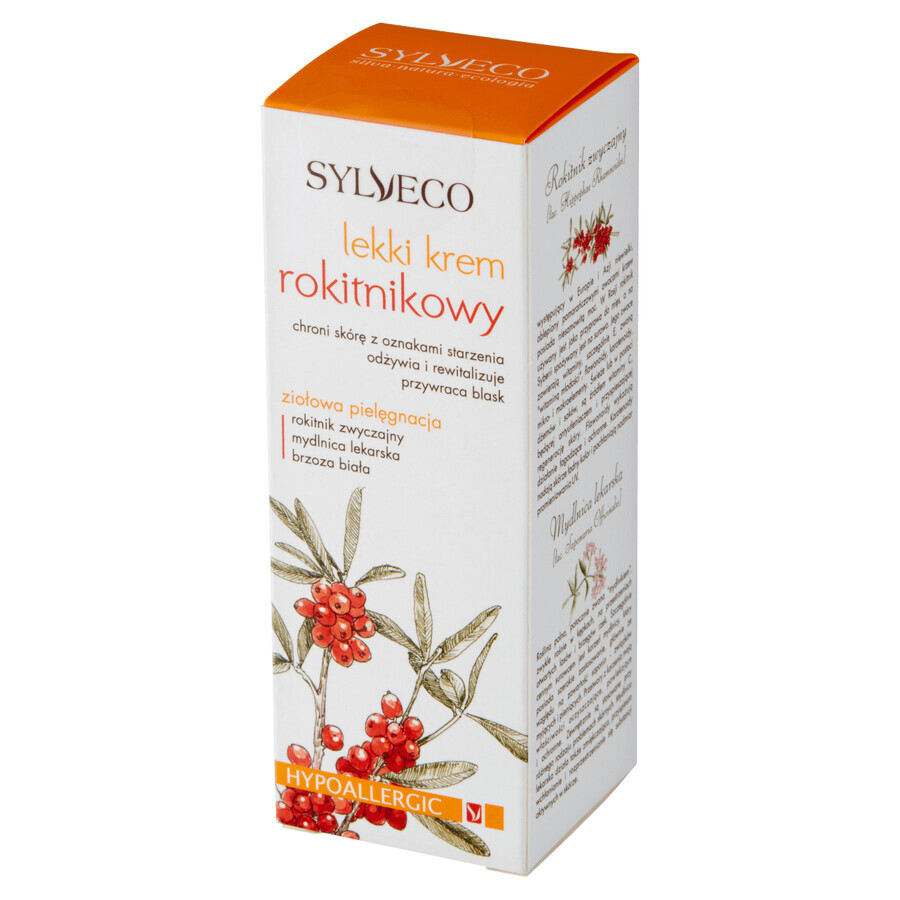Buy Sylveco Light Sea Buckthorn Face Cream 50 ml SHORT DATE Sylveco Light Sea Buckthorn Face Cream 50 ml SHORT DATE