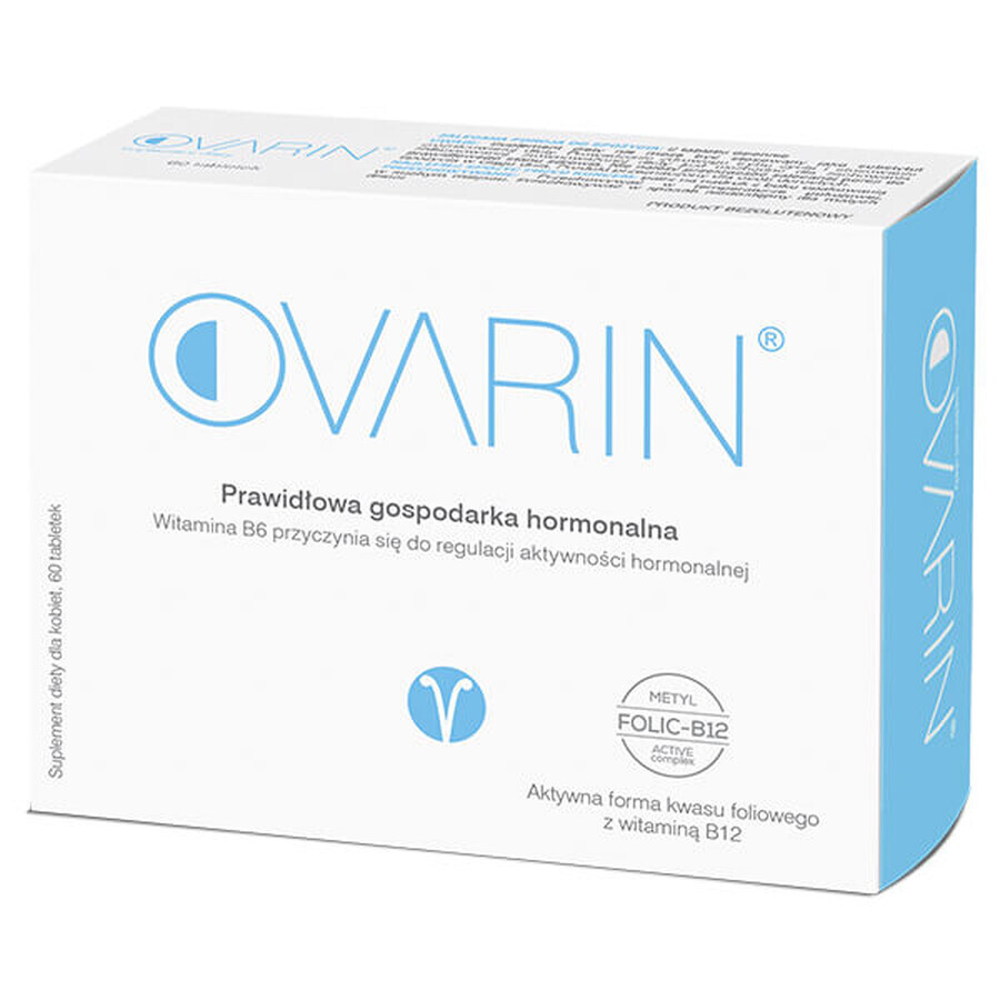 Ovarin, 60 comprimidos ENVASE DEFECTUOSO