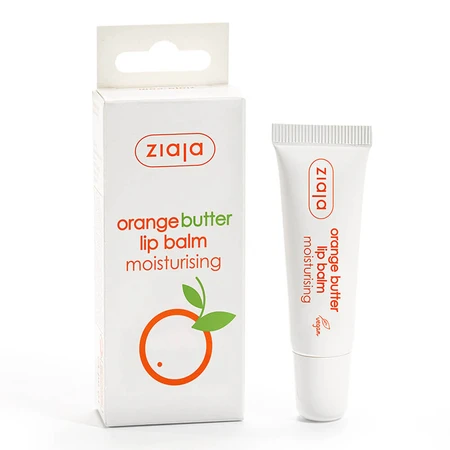 Ziaja Feuchtigkeitsspendender Lippenbalsam mit Orange, 10 ml