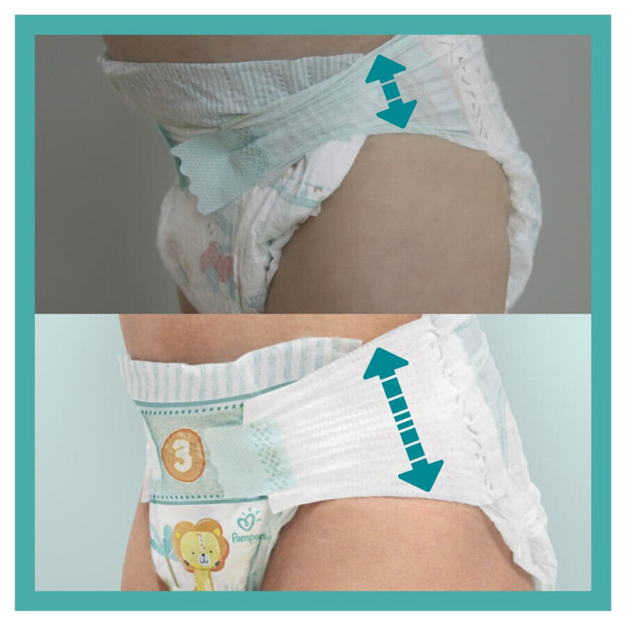 Pampers Active Baby, diapers size 4, 9-14 kg, 180 DEFECTIVE PACKAGE