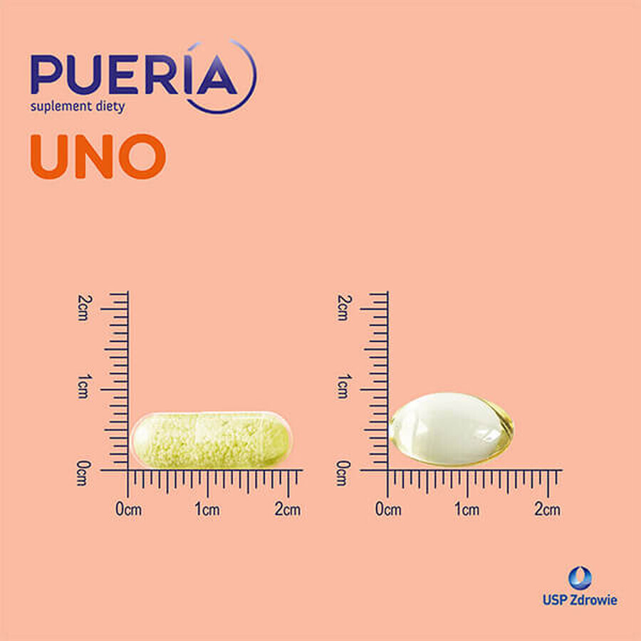 Pueria Uno, 60 capsule AMBALAJ DEFECTAT