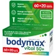 Bodymax Vital 50+, 60 comprimés + 20 comprimés gratuits CONDITIONNEMENT CONTAMINÉ