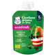 Gerber Organic Dessert en tube, poire, pomme, cassis, apr&#232;s 6 mois, 80 g SHORT DATE