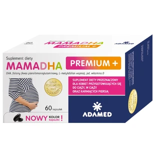 MamaDHA Premium+, 60 capsules PACKAGE DEFECTED