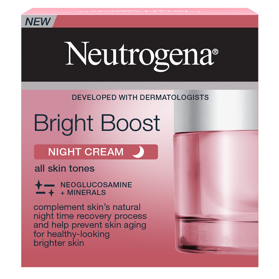 Buy Bright Boost Night Cream, 50 ml, Neutrogena Bright Boost Night Cream, 50 ml, Neutrogena