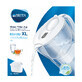 Brita Marella XL, pitcher with filter, white, 3.5 l PACKAGING DEFECTIVE