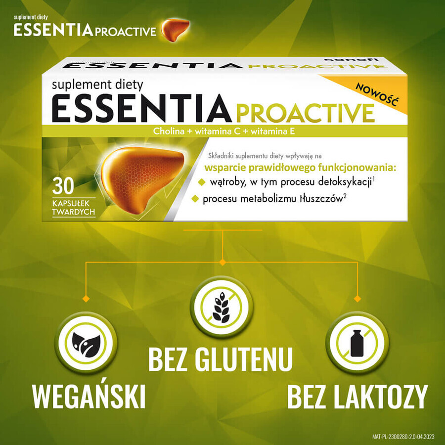 Essentia Proactive, 30 Kapseln SHORT DATE