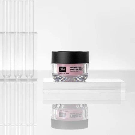 MartiDerm Black Diamond Epigence 145 Slaapcrème, antiverouderende nachtcrème voor het gezicht, 50 ml BEHANDELDE VERPAKKING