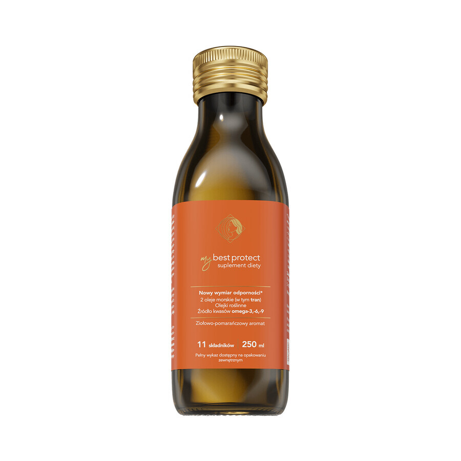 MyBestProtect, herbs and orange flavor, 250 ml SHORT DATE DATE