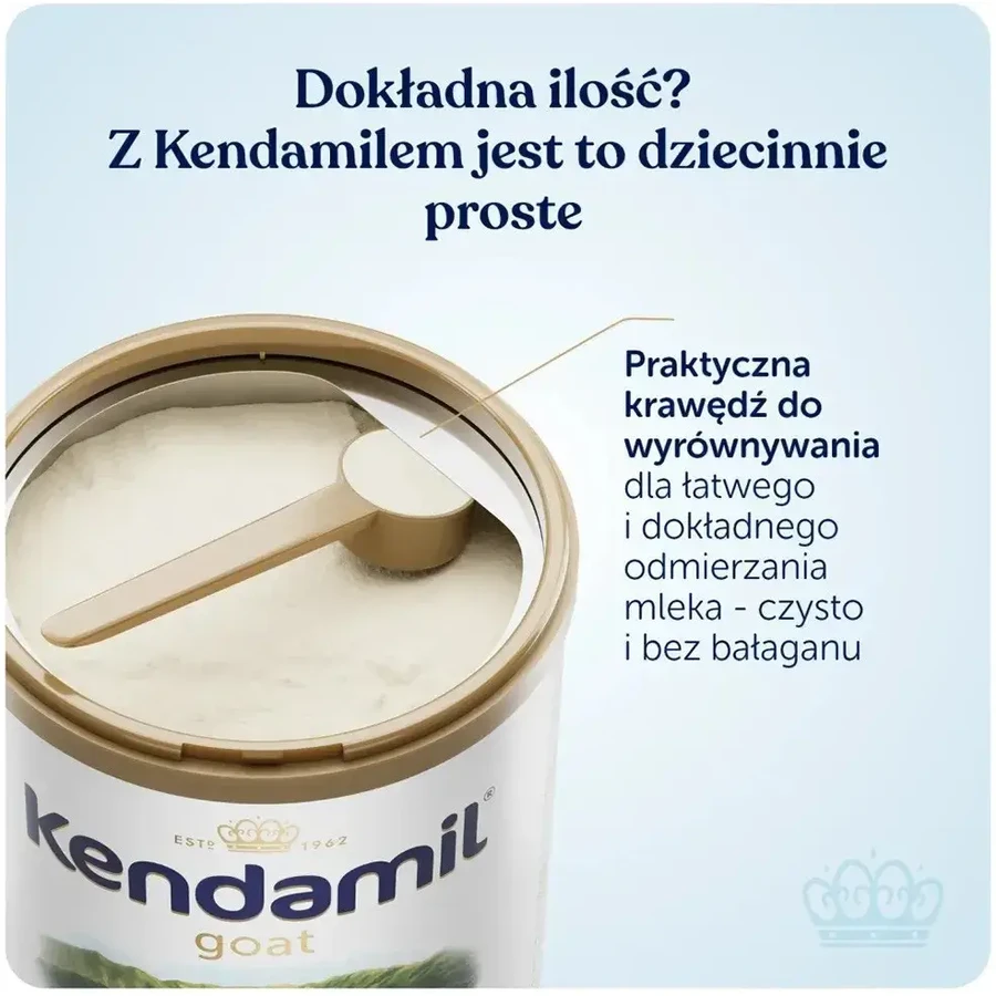 Kendamil Goat 1, latte per lattanti a base di latte di capra, dalla nascita, 800 g
