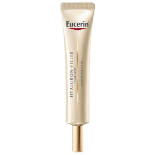 Eucerin Hyaluron Filler + Elasticity, crème anti-rides raffermissante pour les yeux, SPF 20, 15 ml