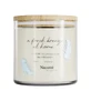 Nacomi Fragrances, bougie parfumée au soja, Une brise fraîche à la maison, 450 g