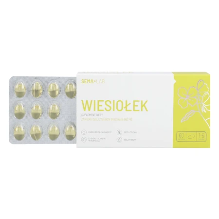 SEMA Lab Teunisbloem, 60 capsules